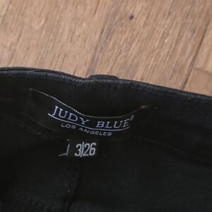 Judy Blue Women's Black Boyfriend Jeans